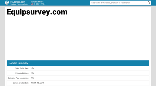 equipsurvey.com.ipaddress.com