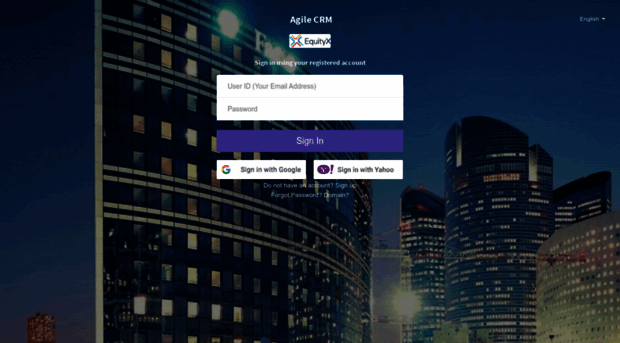 equityx.agilecrm.com