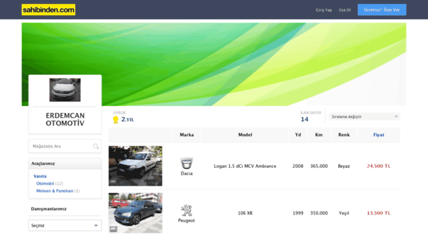 erdemcanotomotiv.sahibinden.com