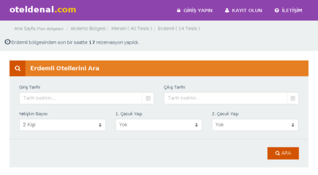 erdemli.oteldenal.com
