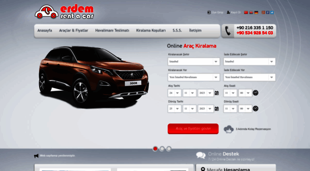 erdemrentacar.com