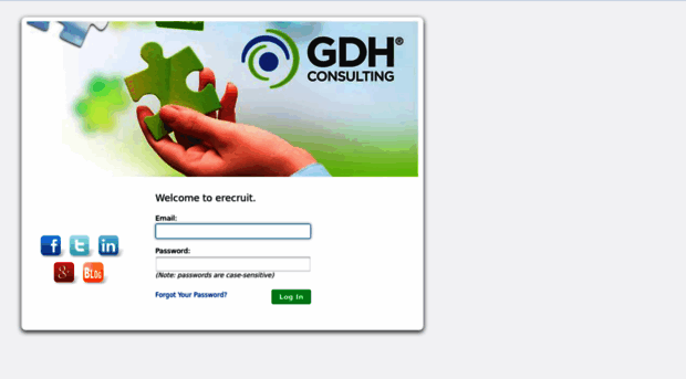 Erecruit gdhconsulting Log In Erecruit Gdhconsulting