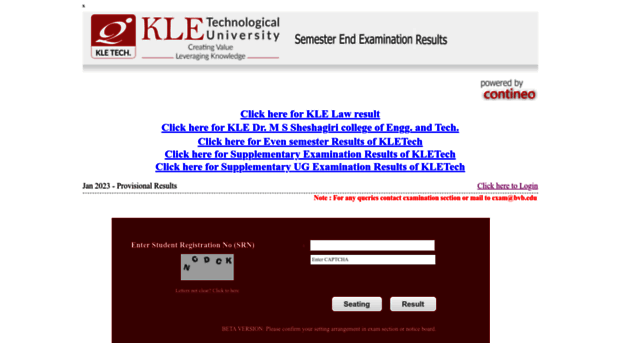 eresults.kletech.ac.in