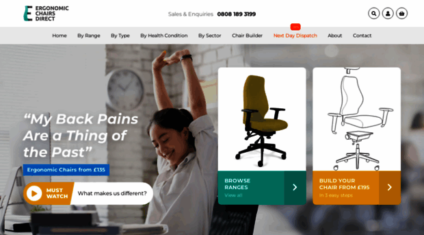 ergonomicchairs-direct.com