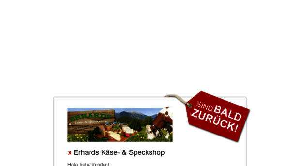 erhards-kaese-speck-shop.de