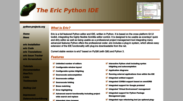 eric-ide.python-projects.org