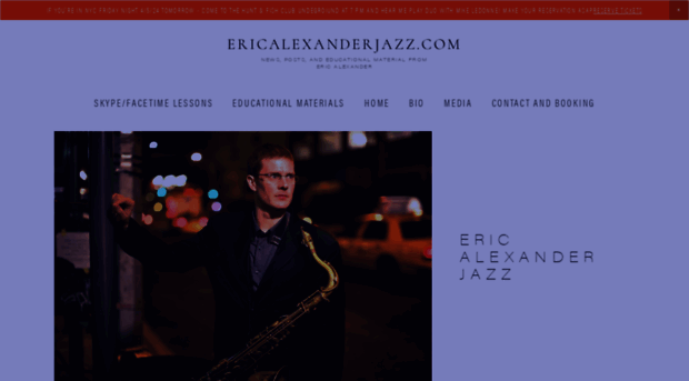 ericalexanderjazz.com