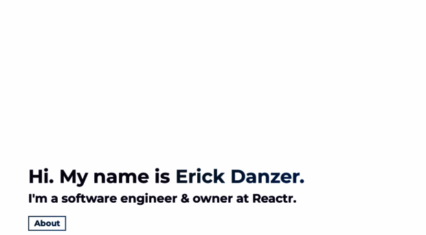 erickdanzer.com