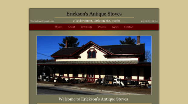 ericksonsantiquestoves.com