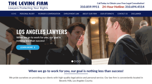 ericlevinelaw.com