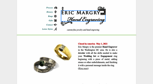 ericmargryhandengraving.com