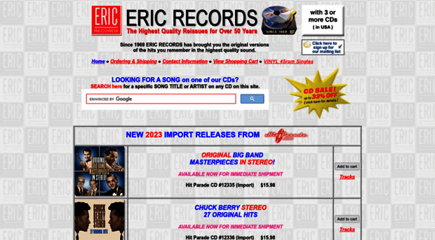 ericrecords.com