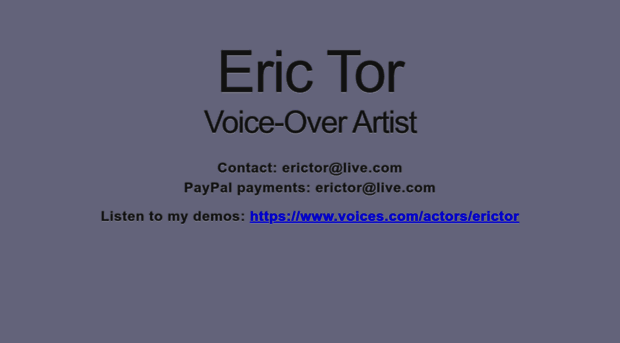 erictor.com