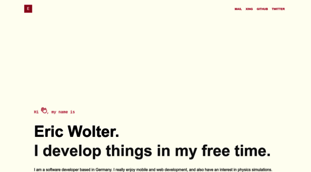 ericwolter.com