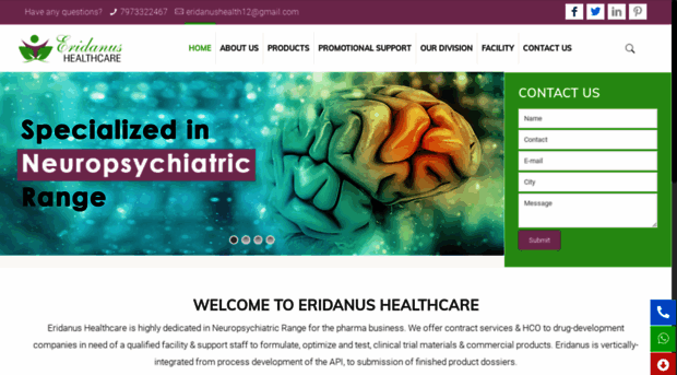 eridanushealth.com