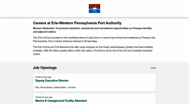 erie-western-pennsylvania-port-authority.workable.com