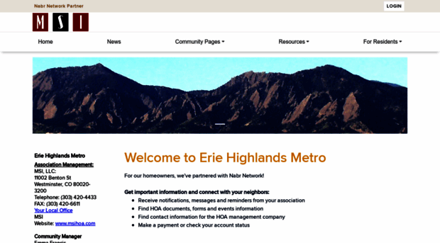 eriehighlands.com