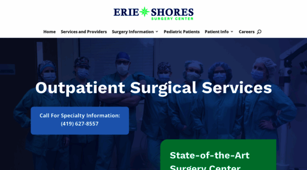 erieshoressurgerycenter.com