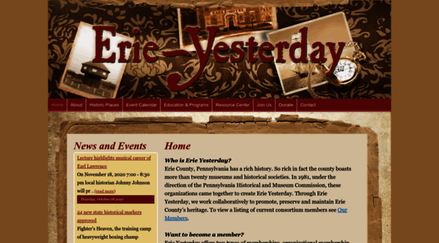 erieyesterday.org