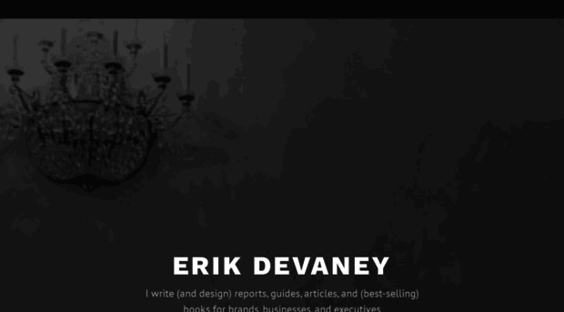 erikdevaney.com