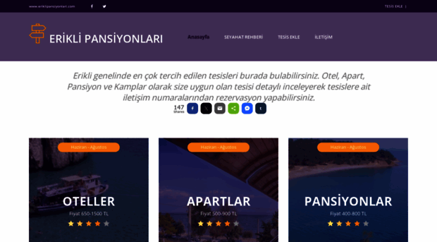 eriklipansiyonlari.com