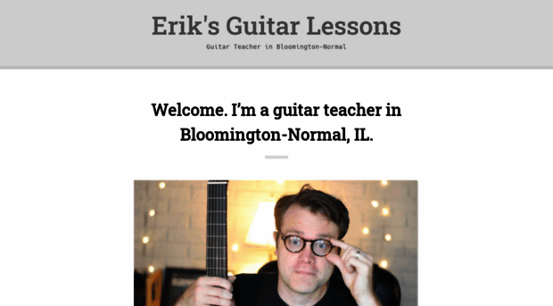 eriksguitarlessons.com