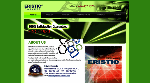 eristicgaskets.com