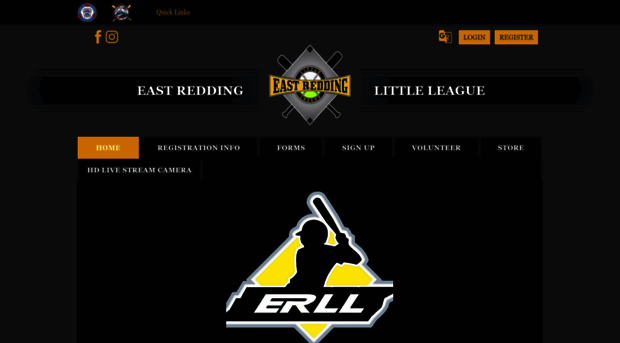 erllbaseball.com