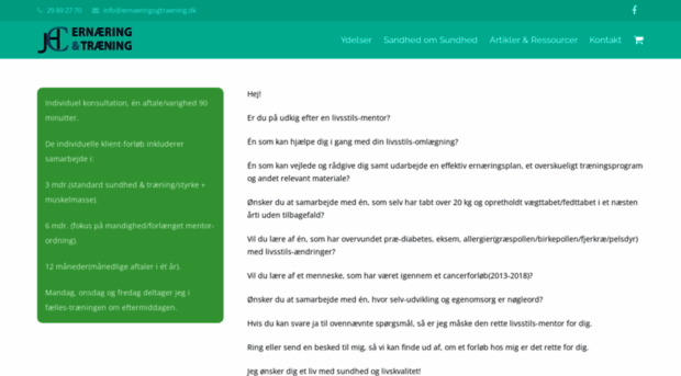 ernaeringogtraening.dk