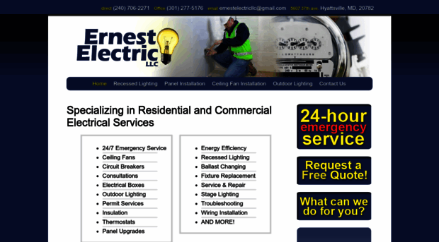 ernestelectricllc.com