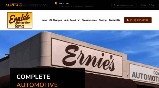 erniesautomotiveservice.com