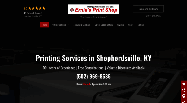 erniesprintshop.com