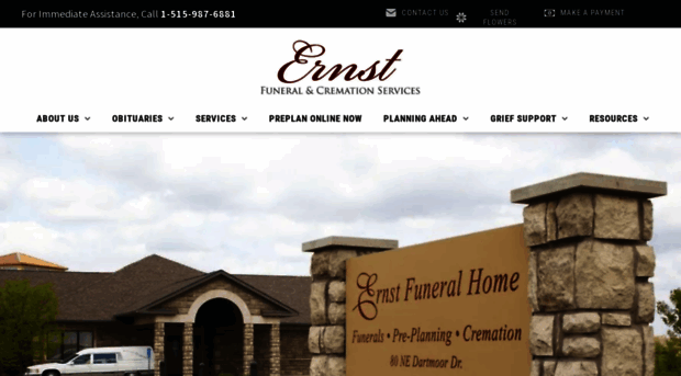 ernstfuneralhome.com