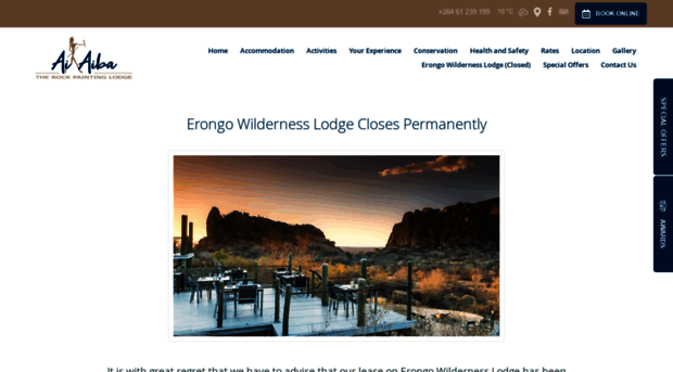 erongowilderness-namibia.com