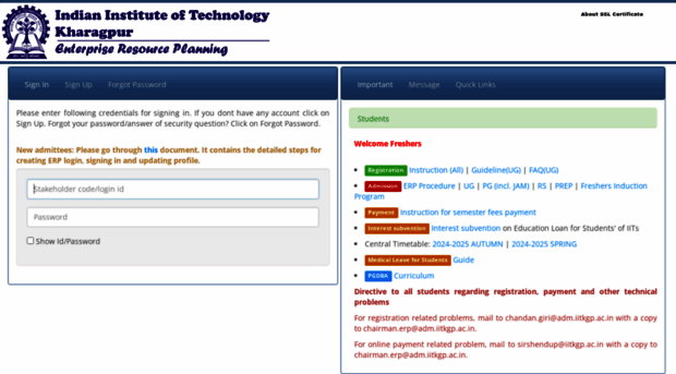 erp.iitkgp.ac.in