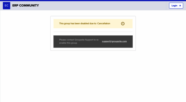 erpcommunity.groupsite.com