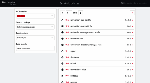 errata.software-univention.de