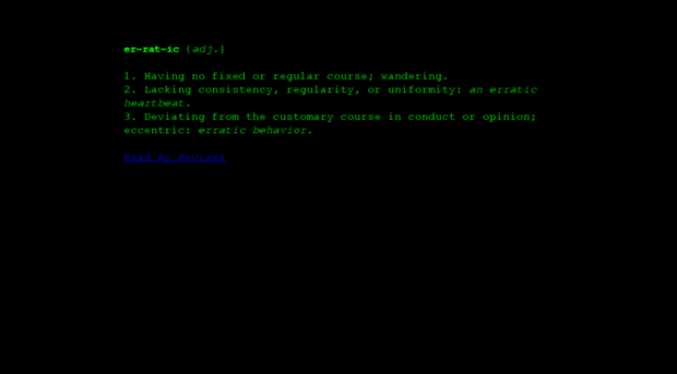 erratic.ws