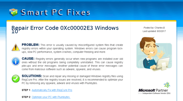 error.code.0xc00002e3.windows.10.errorfixingsoftwarefree.com