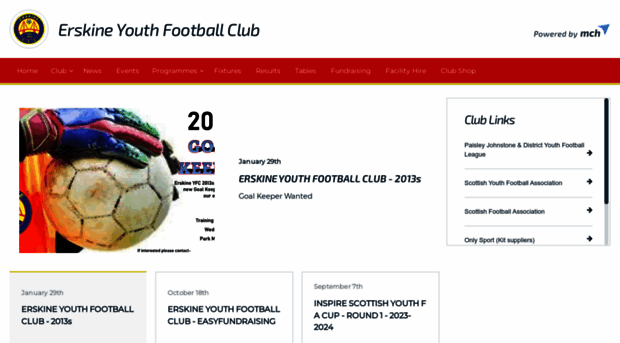 erskineyouthfc.co.uk