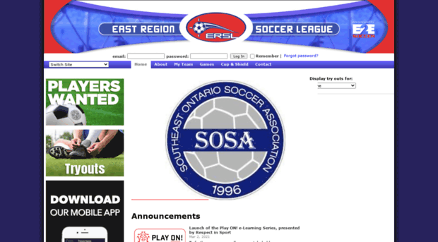 ersl.e2esoccer.com