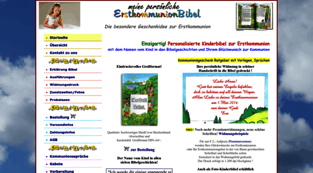 erstkommunionbibel.com