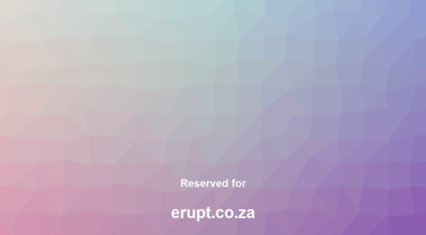 erupt.co.za