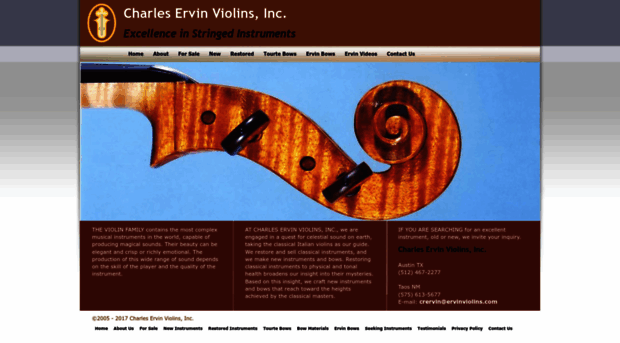 ervinviolins.com