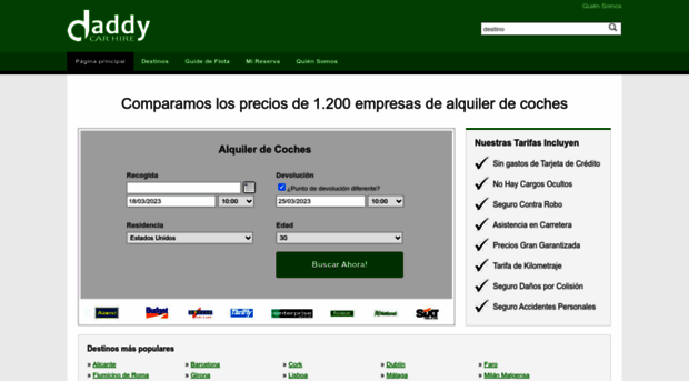 es.daddycarhire.com