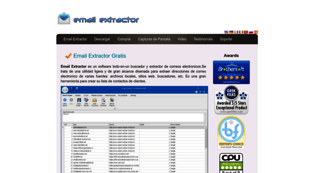 es.emailextractorpro.com