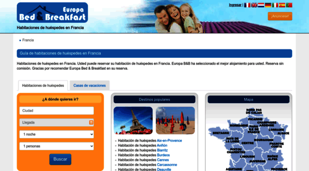 es.europa-bed-breakfast.com