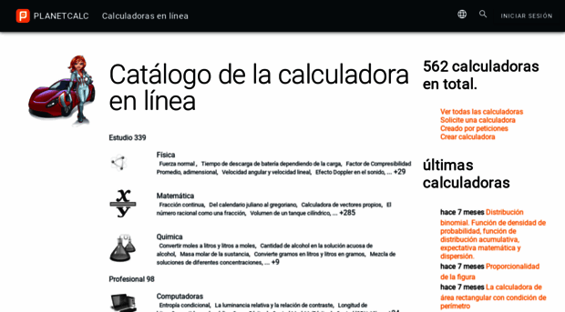 es.planetcalc.com