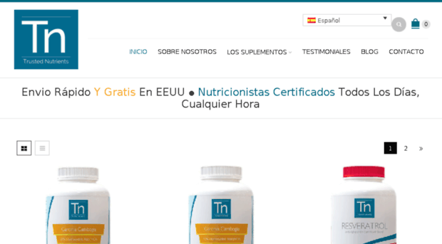 es.trustednutrients.com