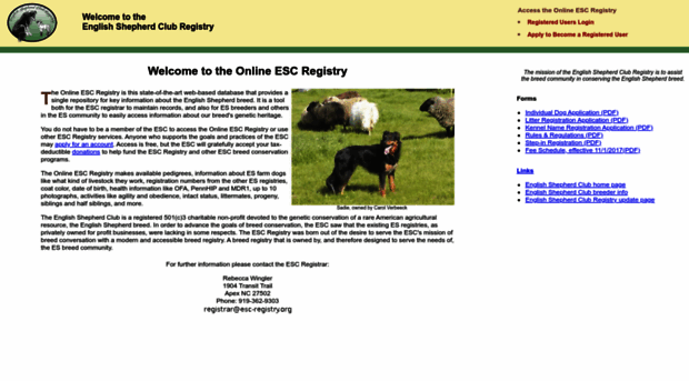 esc-registry.org